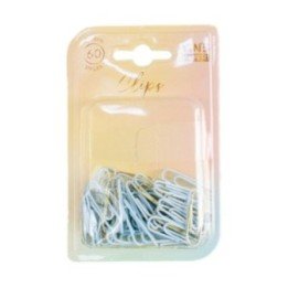 CLIPS DE PAPEL FOFO TONS PASTEL C/ 60 UND