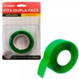 FITA DUPLA FACE MASSA ACRILICA 24MMX12 C/ 1 UND
