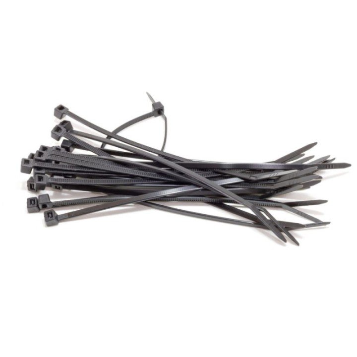 ABRAÇADEIRA DE NYLON PRETO 2,5X100MM C/ 100 UND