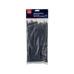 ABRAÇADEIRA DE NYLON PRETO 4,8X200MM C/ 100 UND