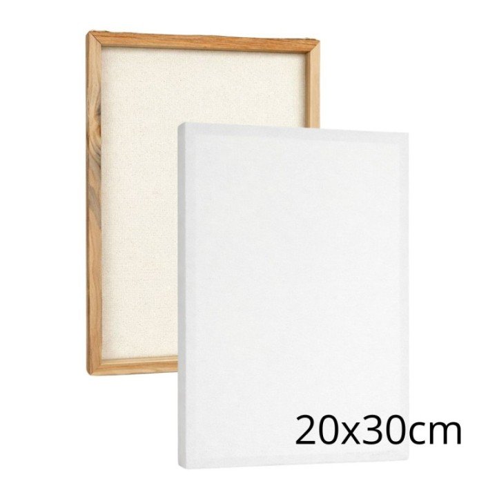 Kit 5 Tela Para Pintura 20x30cm Escolar e Artística
