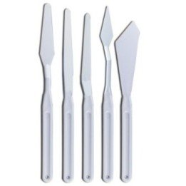 espatula Kit 5  Ideal Para Pintura Espatulada Em Tela