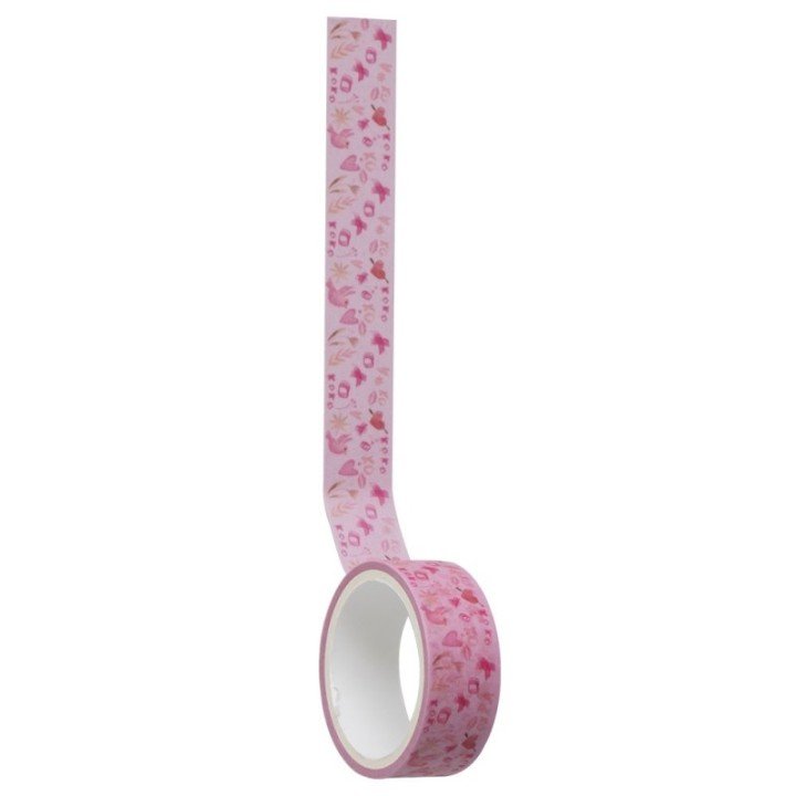 FITA ADESIVA WASHI TAPE 15MMX3M ROMANCE