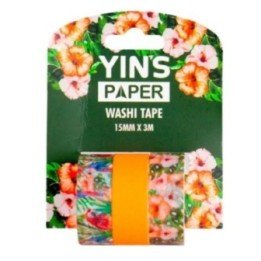 FITA ADESIVA WASHI TAPE 15MMX3M GUARANÁ