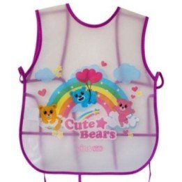 AVENTAL ESCOLAR INFANTIL CUTE BEARS