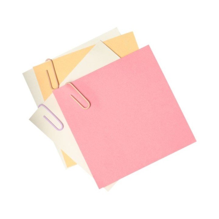 CLIPS DE PAPEL COLORIDO OVAL 28MM - PCT C/ 100 UN